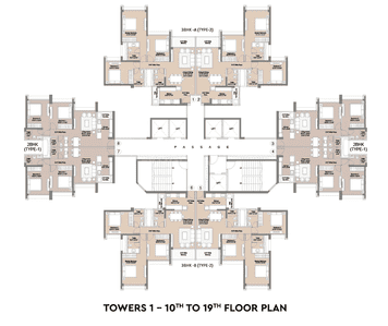 Project Image of 665.43 - 959.18 Sq.ft 2 BHK Apartment for buy in Sunteck Sky Park