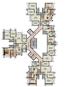 Project Image of 392.02 - 607.19 Sq.ft 1 BHK Apartment for buy in HDIL Galaxy Apartments CDF Wings