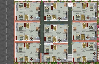 Project Image of 1100.0 - 1275.0 Sq.ft 2 BHK Apartment for buy in Celebrity Pearl