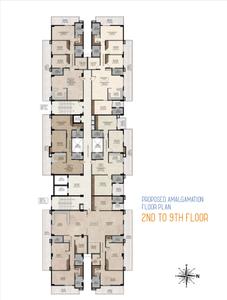 Project Image of 919.78 - 3628.76 Sq.ft 2 BHK Apartment for buy in Sikka Riverside Residency