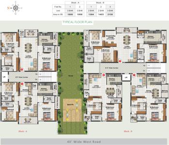 Project Image of 1364.0 - 2150.0 Sq.ft 2 BHK Apartment for buy in Saanvi Spring Meadows