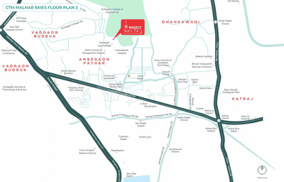 Project Image of 441.32 - 719.03 Sq.ft 1 BHK Apartment for buy in CTM Malhar Skies