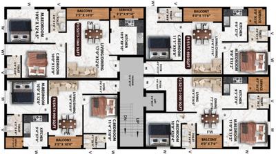 Project Image of 1365.0 - 1855.0 Sq.ft 3 BHK Apartment for buy in Viva Vibrant