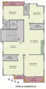 Project Image of 775.0 - 2200.0 Sq.ft 2 BHK Apartment for buy in Silver Luxuria