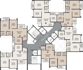 Project Image of 662.27 - 1218.36 Sq.ft 2 BHK Apartment for buy in VTP Verve