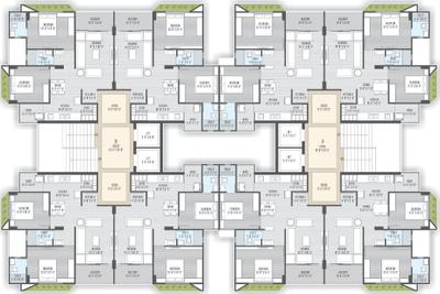 Project Image of 637.33 - 700.52 Sq.ft 2 BHK Apartment for buy in Omkar Enclave