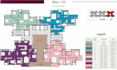 Project Image of 1790.0 - 2575.0 Sq.ft 3 BHK Apartment for buy in Prestige Elm Park