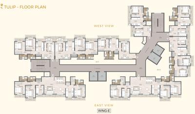 Project Image of 694.0 - 1458.0 Sq.ft 2 BHK Apartment for buy in Cosmos Serenity