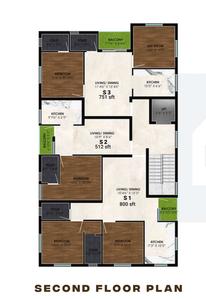 Project Image of 751.0 - 1085.0 Sq.ft 2 BHK Apartment for buy in Dura Kubera