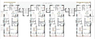 Project Image of 2303.0 - 2738.0 Sq.ft 3 BHK Apartment for buy in Vishal Vishals Srinivasakrupa