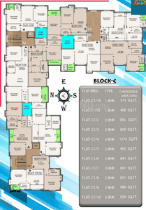 Project Image of 850 Sq.ft 2 BHK Apartment / Flat for sale in Panchpota for Rs. 4372000
