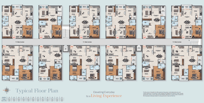 Project Image of 1200.0 - 1650.0 Sq.ft 2 BHK Apartment for buy in Srinidhi Iris