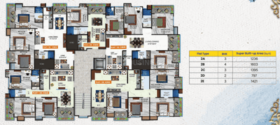 Project Image of 777.0 - 1610.0 Sq.ft 1 BHK Apartment for buy in Crown Estrella