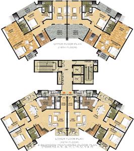 Project Image of 1555.0 - 4818.0 Sq.ft 2 BHK Apartment for buy in Ozone The Metrozone