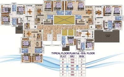 Project Image of 915.0 - 1332.0 Sq.ft 2 BHK Apartment for buy in Rajwada Grand Avenue