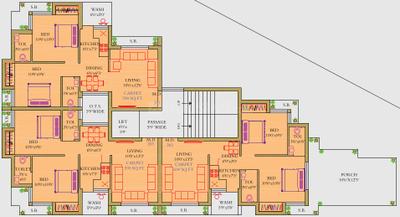 Project Image of 493.31 - 658.97 Sq.ft 2 BHK Apartment for buy in Surbhi Arc