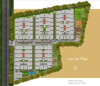 Project Image of 705.0 - 1600.0 Sq.ft 1 BHK Apartment for buy in Samhita Serene MTB Phase II