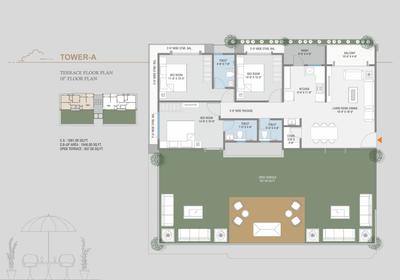 Project Image of 1077.0 - 1081.0 Sq.ft 3 BHK Apartment for buy in Courtyard Regalia II
