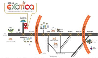 Project Image of 1350.0 - 2160.0 Sq.ft Residential Plot Plot for buy in Suven Urban Exotica