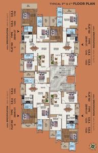 Project Image of 1530.0 - 1750.0 Sq.ft 3 BHK Apartment for buy in Rashmi Harmony Yakshit Heights