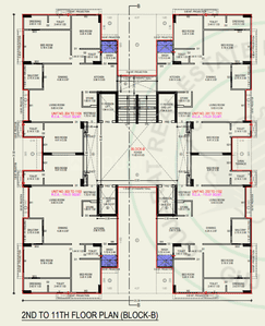 Project Image of 3114.0 - 3816.0 Sq.ft 3 BHK Apartment for buy in Ekam