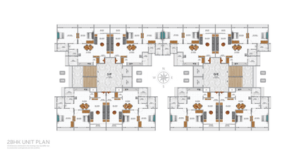 Project Image of 644.97 - 936.03 Sq.ft 2 BHK Apartment for buy in Eklingji Radhe Skyline