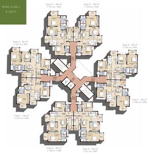 Project Image of 1387.0 - 1866.0 Sq.ft 2 BHK Apartment for buy in Puravankara Amaiti