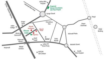 Project Image of 0.0 - 572.0 Sq.ft 1 BHK Apartment for buy in Shivam Casa