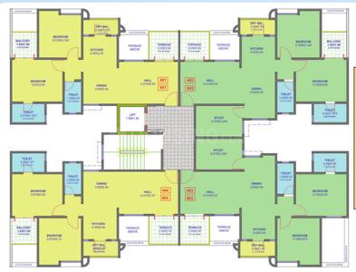 Project Image of 678.0 - 873.0 Sq.ft 2 BHK Apartment for buy in Dreams Rakshak