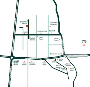 Project Image of 547.67 - 609.67 Sq.ft 2 BHK Apartment for buy in Shyam 68