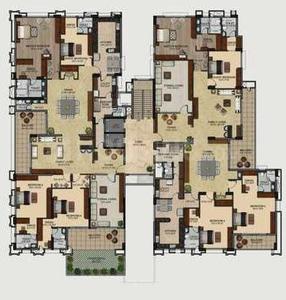 Project Image of 4649.0 - 4658.0 Sq.ft 4 BHK Apartment for buy in Le Grand Trianon