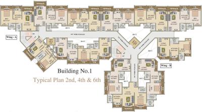 Project Image of 198.0 - 475.0 Sq.ft 1 BHK Apartment for buy in Shantee Sunshine Green Park Phase I