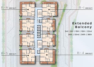 Project Image of 2010.0 - 2890.0 Sq.ft 3 BHK Apartment for buy in Vaishno Skyvue