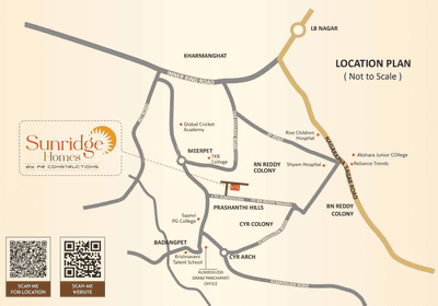 Project Image of 2624.99 - 2709.92 Sq.ft 4 BHK Apartment for buy in PR Constructions Sunridge Homes Block D