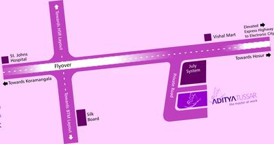 Aditya Tussar Images for Location Plan of Excel Group Aditya Tussar 1