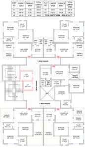 Project Image of 376.0 - 559.0 Sq.ft 1 BHK Apartment for buy in Aakar Indigo Phase 2