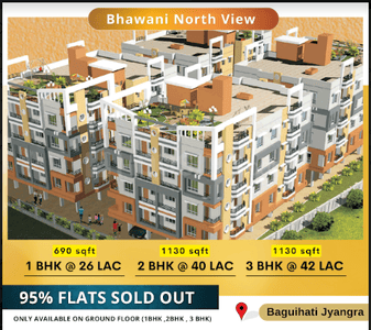 Project Image of 690.0 - 1130.0 Sq.ft 1 BHK Apartment for buy in Bhawani North View