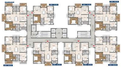 Project Image of 1325.0 - 2610.0 Sq.ft 2 BHK Apartment for buy in Radhey Skye