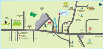 Project Image of 0.0 - 318.61 Sq.ft 1 RK Apartment for buy in S And M Palazzo Phase II