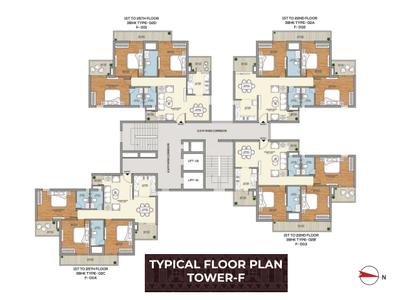 Project Image of 1507.0 - 2245.0 Sq.ft 3 BHK Apartment for buy in Mundeshwari Megapolis