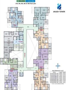 Project Image of 459.0 - 1313.0 Sq.ft 1 BHK Apartment for buy in Lunkad Akash Towers C And D