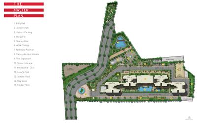 Project Image of 0.0 - 1001.16 Sq.ft 3 BHK Apartment for buy in Sobha Manhattan Towers Town Park Phase 2 W 1 And 2