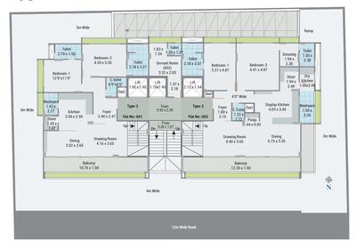 Project Image of 1163.58 - 2683.23 Sq.ft 3 BHK Apartment for buy in CN Sindur Sattva