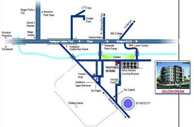 Project Image of 365.0 - 520.0 Sq.ft 1 BHK Apartment for buy in Venktesha Golden Dreams