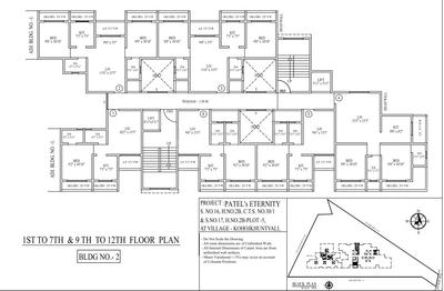 Project Image of 361.02 - 572.96 Sq.ft 1 BHK Apartment for buy in Patels Eternity