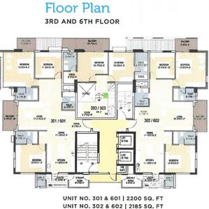 Project Image of 1865.0 - 3865.0 Sq.ft 3 BHK Apartment for buy in Bearys Cul De Sac