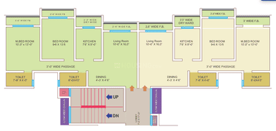 Project Image of 522.0 - 970.0 Sq.ft 1 BHK Apartment for buy in Dattani Vertex