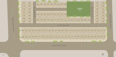 Gokul Shivay Duplex Layout Plan 1