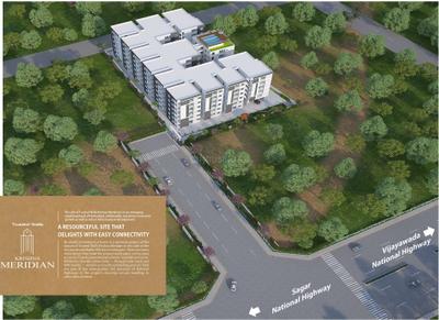 Project Image of 1116.0 - 1521.0 Sq.ft 2 BHK Apartment for buy in Trusted Walls Krishna Meridian