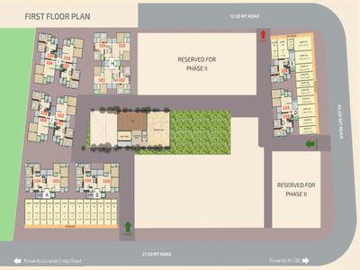 Project Image of 505.47 - 833.0 Sq.ft 2 BHK Apartment for buy in Sukhdham Signature Phase 1